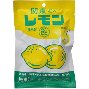 （まとめ買い）関東・栃木レモン飴 60g×15セット - 拡大画像