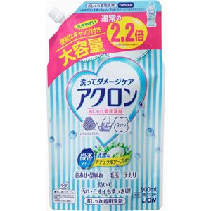 （まとめ買い）アクロン ナチュラルソープの香り つめかえ用 大 900ml×12セット