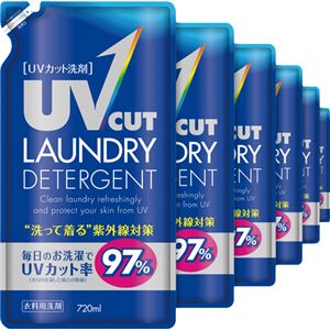 【ケース販売】UVカット洗剤 詰替 720ml×16個 - 拡大画像