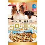 （まとめ買い）いぬのしあわせ ゴロッと具ルメ 小粒 1-6歳までの成犬用 スモークチーズ&小魚入り 750g×4セット