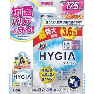 （まとめ買い）【数量限定】トップ HYGIA(ハイジア) 本体450g+詰替超特大1300g×8セット
