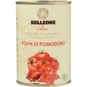 （まとめ買い）ソル・レオーネ ビオ オーガニック・ダイストマト 400g×15セット - 拡大画像