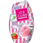 （まとめ買い）【数量限定】お部屋の消臭力 iCE CUBE アイスピーチの香り 400ml×8セット