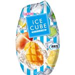 （まとめ買い）【数量限定】お部屋の消臭力 iCE CUBE フローズンマンゴーの香り 400ml×8セット