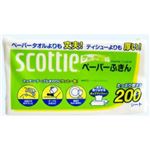 （まとめ買い）スコッティ ペーパーふきんサッとサッと 200組×12セット