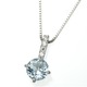 ブルートパーズ2ctペンダント　J57P-051BT - 縮小画像1