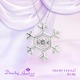 クロスフォーDancing Heart（ダンシングハート） DH-002 【Snowy Crystal】 ダイヤモンドペンダント/ネックレス - 縮小画像1