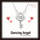 ダンシングエンジェル Dancing Stoneシリーズ(ダンシングストーン) 【Lovers Key】 ペンダント ANG-011 - 縮小画像1