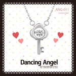 ダンシングエンジェル Dancing Stoneシリーズ(ダンシングストーン) 【Lovers Key】 ペンダント ANG-011
