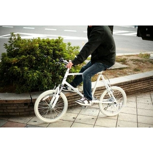 WACHSEN（ヴァクセン） 自転車 Lang（ラング） 20インチ サス付きアルミミニベロ 6段変速 ホワイト