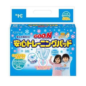 Goo.n（グーン） 安心トレーニングパッド34枚 【6セット】