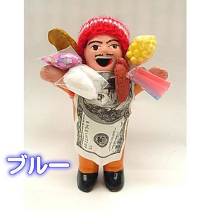 エケッコー（エケコ）人形　15cm　ブルー - 拡大画像