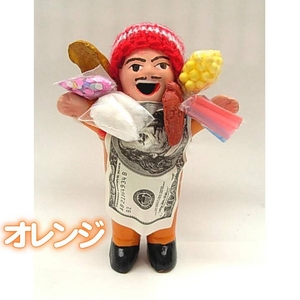 エケッコー（エケコ）人形　15cm　オレンジ - 拡大画像