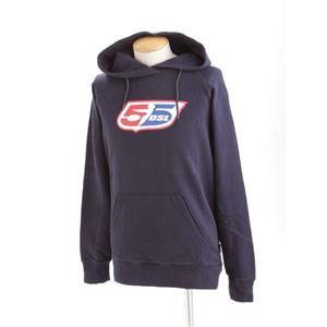 DIESEL55(ディーゼル55) HOODSWEAT(フードスウェット) パーカー 00D3QR Sサイズ D-800・ネイビー