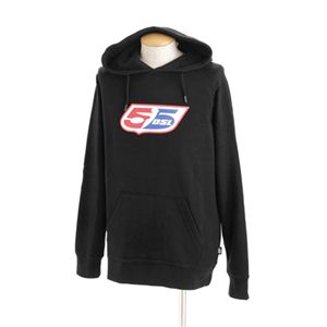 DIESEL55(ディーゼル55) HOODSWEAT(フードスウェット) パーカー 00D3QR Lサイズ D-900・ブラック
