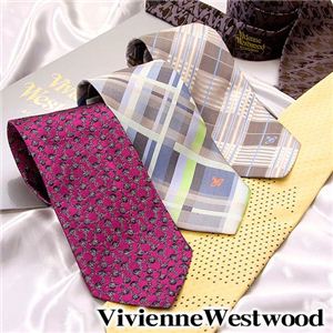 VivienneWestwood（ヴィヴィアンウエストウッド） ネクタイ 2011新作 ストライプグレー 