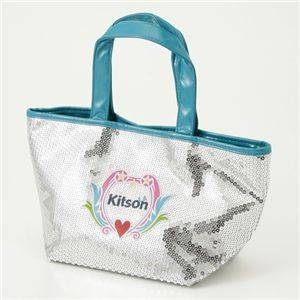 Kitson(キットソン) CREST SEQUIN MINI TOTE 3919・Silver