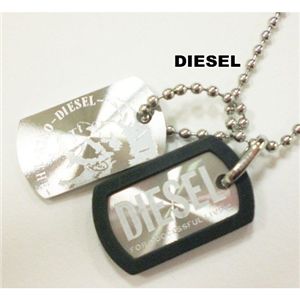 DIESEL(�f�B�[�[��) �_�u���h�b�O�^�O�l�b�N���X DX0015