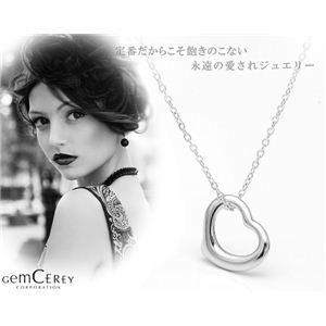 GemCerey（ジェムケリー） オープンハートネックレス