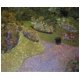 世界の名画シリーズ、最高級プリハード複製画 ヴィンセント・ヴァン・ゴッホ作 「オーヴェールの庭」 - 縮小画像1