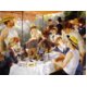 世界の名画シリーズ、最高級プリハード複製画 ピエール・オーギュスト・ルノアール作 「舟遊びをする人々の昼食」 - 縮小画像1