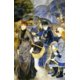 世界の名画シリーズ、最高級プリハード複製画 ピエール・オーギュスト・ルノアール作 「雨傘」 - 縮小画像1