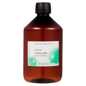 アットアロマ　100%ピュアエッセンシャルオイル　beauty air 　アウトドアスタイル　450ml