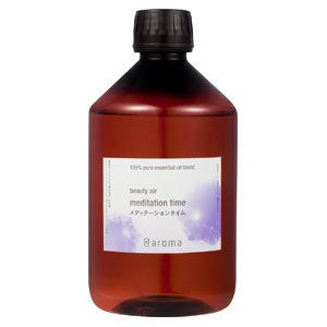 アットアロマ　100%ピュアエッセンシャルオイル　beauty air 　メディテーションタイム　450ml