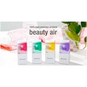 アットアロマ　100%ピュアエッセンシャルオイル　beauty air セット　10ml×5本