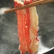 半殻カット済みカニしゃぶ500g前後(20本前後) - 縮小画像2