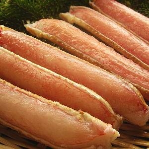 【12月30日(木)までは毎日12時までのご注文なら当日出荷!お歳暮用 内のし付き(名入れ不可)】半殻カット済みカニしゃぶ500g前後(20本前後) - 拡大画像
