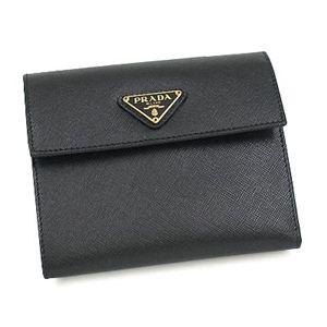 プラダ 1M0170 SAFFIANO 2ツオリ BK - 拡大画像