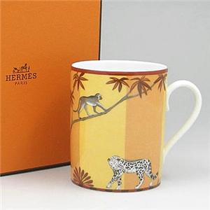 Hermes(エルメス) アフリカブラウン マグカップ 4634 - 拡大画像