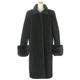 MaxMara 1st MILENA コートFOX 40 BK 7 - 縮小画像1