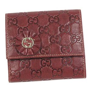 GUCCI（グッチ） 190382 D4C1G 6206 Wホック RED - 拡大画像