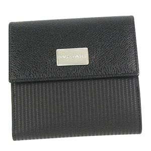BVLGARI(ブルガリ) 27709 MILLE RIGHE Wホック BK - 拡大画像