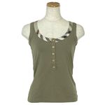 BURBERRY(�С��Х꡼)����ǥ������󥯥ȥåס�SIBUC-1 1166/Khaki 42