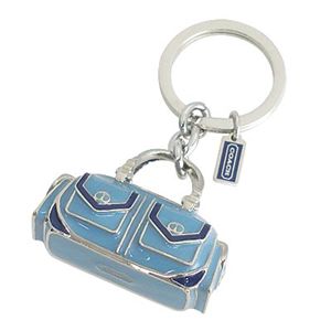 Coach (コーチ) 92017 SV/BL キーホルダー BL - 拡大画像