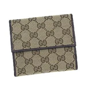 Gucci (グッチ) 141411 F4DYG 9643 Wホック BE/DB
