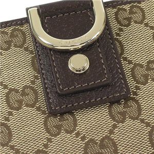 Gucci (グッチ) 141412-F4DYG-9643 ナガサツ BE/DB
