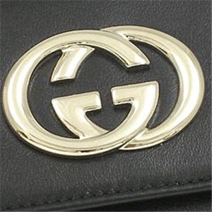 Gucci (グッチ) 162360-ABJ0G-1000 ナガサツ BK