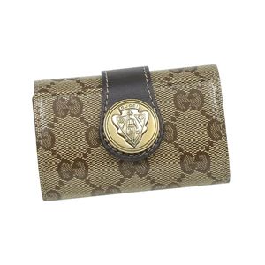 Gucci (グッチ) 190357 FT0FG 9643 キーケース BE/DB - 拡大画像