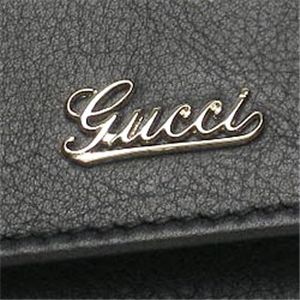 Gucci (グッチ) 190365 BCK0G 1000 中ナガサツ BK