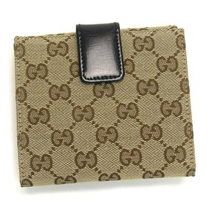 Gucci (グッチ) 203566 FTAJX 9769 Wホック BE/BK