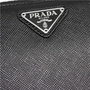 Prada (プラダ) 1M0506 SAFF ORO NERO 1ナガサツ BK