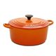 Le Creuset (ル・クルーゼ) ココットロンド22cm ナベ 2501-22 OR - 縮小画像1