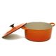 Le Creuset (ル・クルーゼ) ココットロンド22cm ナベ 2501-22 OR - 縮小画像2