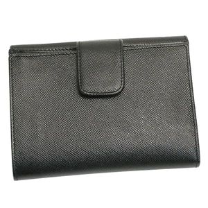 PRADA(プラダ) 1M0523 SAFFIANO ORO2ツオリコゼニ BK