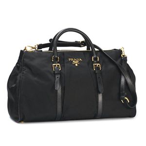 PRADA(プラダ) BN1609 TESS+SOFT CALF SH BK - 拡大画像