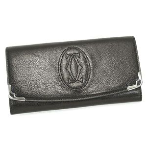 Cartier(カルティエ) 長札財布 L3000911 MARCELLO ブラック - 拡大画像